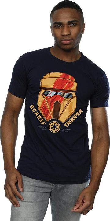 Actual product image Star Wars Mens Rogue One Scarif Shore Trooper T-Shirt (L)