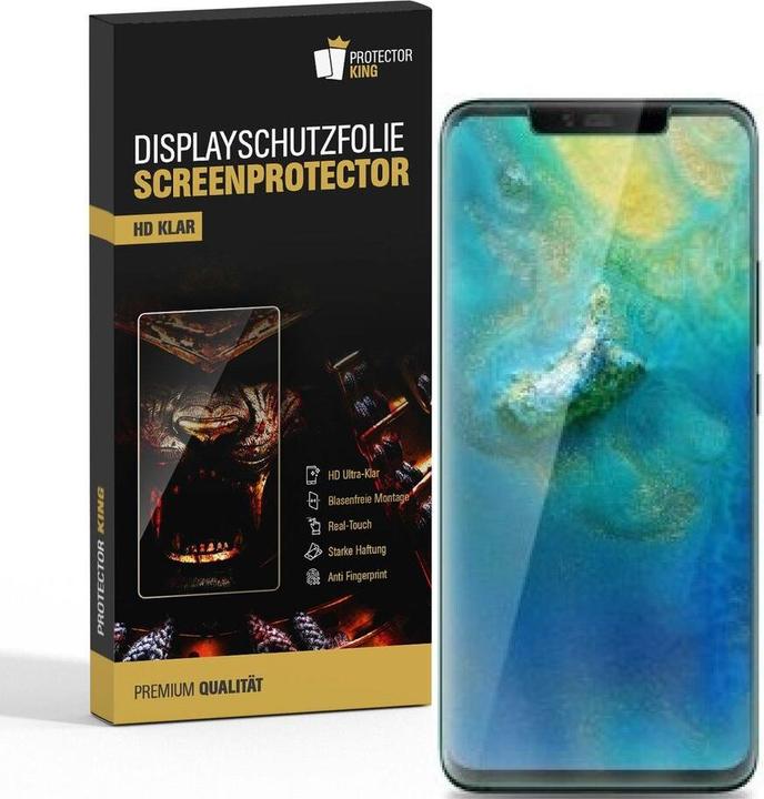 Actual product image Protectorking 4x Premium screen protector 3D CLEAR (4 Piece, Mate 20 Lite)