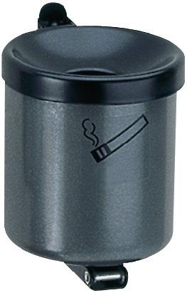 Image du produit TKG Cendrier mural de sécurité graphite H.120xD.110mm avec joint basculant