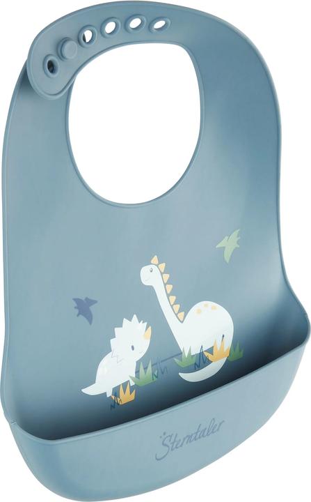 Immagine prodotto Sterntaler Bavaglino in silicone Dino Rexi 32 x 24 cm (4 mesi)