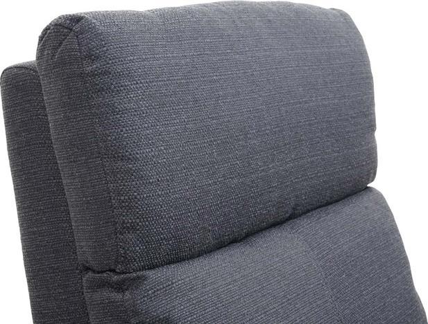 Produktbild Swisshandel24 Fernsehsessel, Relaxsessel Sessel Liegesessel, Liegefunktion verstellbar Stoff/Textil - hellgrau