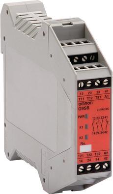 Actual product image Omron Industrial Automation Safety Relay,3PST-NO,2 ch,manual-reset