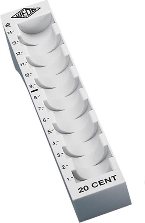 Actual product image Wedo Coin column 20 CENT (Coin counter)