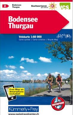 Actual product image Bike map Lake Constance-Thurgau