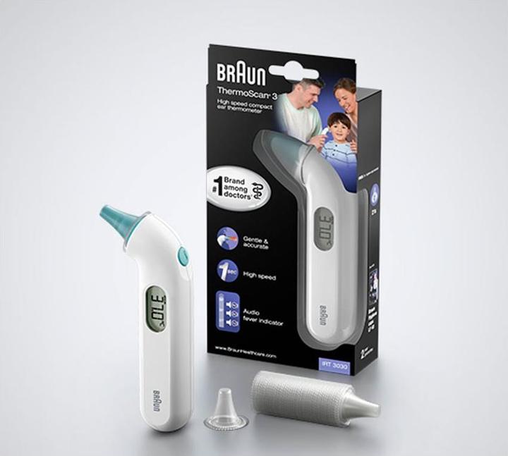 Image du produit Braun ThermoScan 3 IRT3030 (Auriculaire)