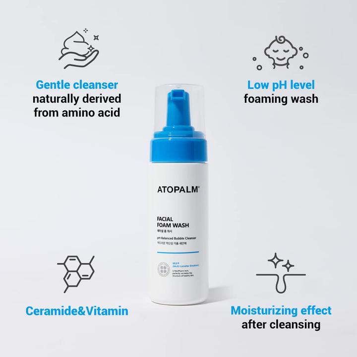 Image du produit Atopalm Mousse lavante pour le visage (Mousse, 150 ml)