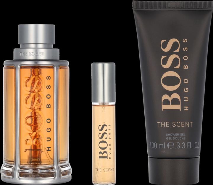 Produktbild Hugo Boss The Scent Gift Set - Eau De Toilette 100 ml, Miniatur Eau De Toilette 10 ml und Duschgel (Parfum set)