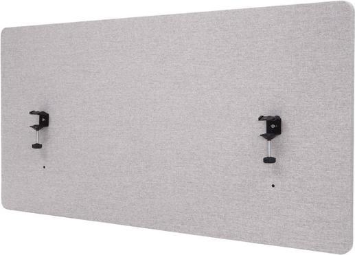 Image du produit Mendler Cloison acoustique de bureau, écran d'intimité de bureau, double paroi tissu/textile - 120x60cm