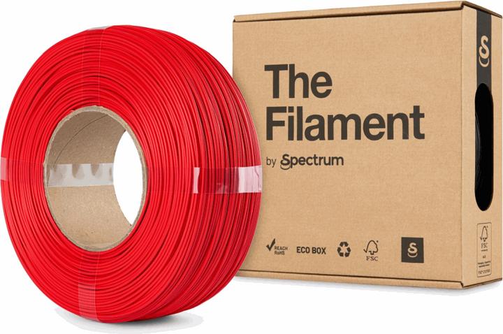 Produktbild The Filament ReFill PLA HS 1.75mm FIRE RED 1kg (PLA, 1.75 mm, 1000 g, Rot)