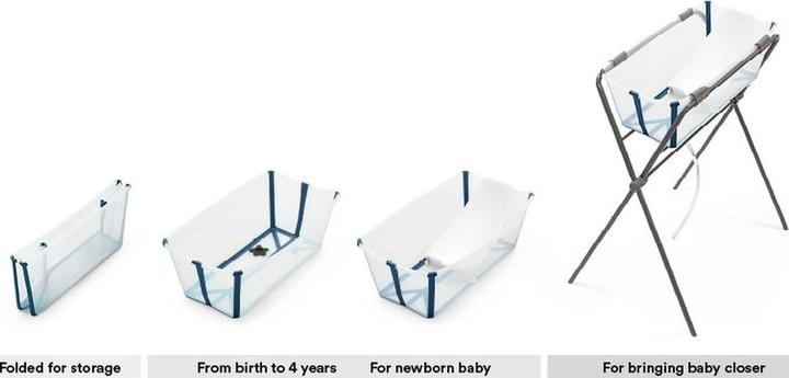 Actual product image Stokke Flexi Bath Stand Grey