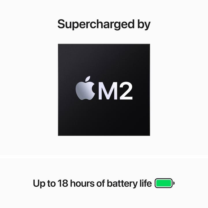 Actual product image Apple MacBook Air – 2023 (15", M2, 16 GB, 256 GB, CH)