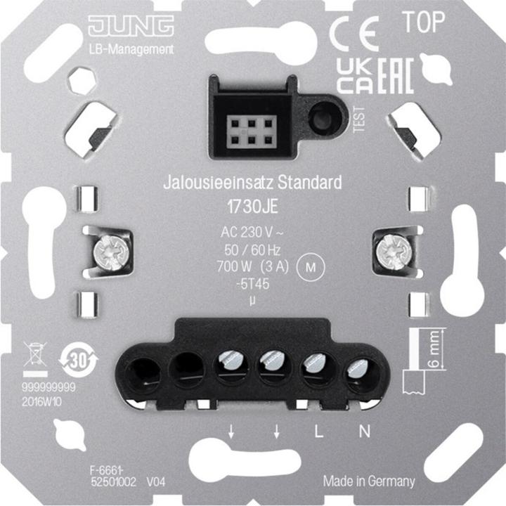 Produktbild JUNG Jalousieeinsatz (220 mm)