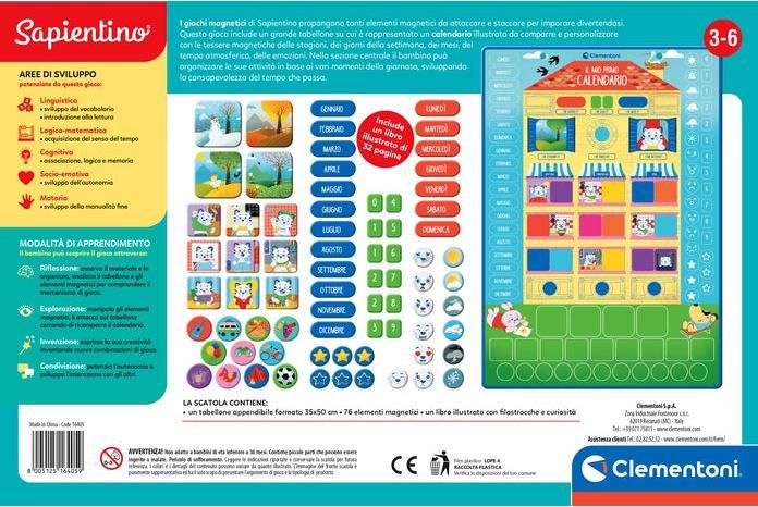 Produktbild Clementoni Erster magnetischer Kalender