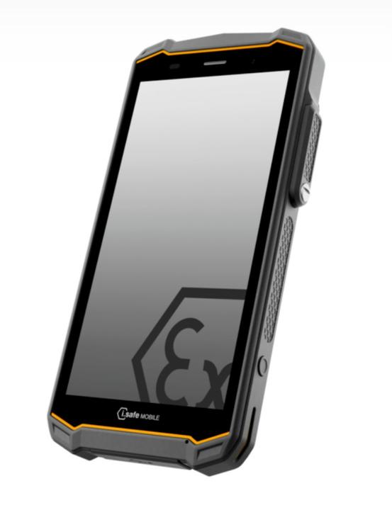 Actual product image I.safe Mobile MOBILE IS540.2 ATEX GSM Ex Zone 2 15.2 cm (6.0 inch) Gorilla Glass 3, Met handschoenen te gebruiken (128 GB, Black, 6", Dual SIM, 0.00 Mpx, 5G)