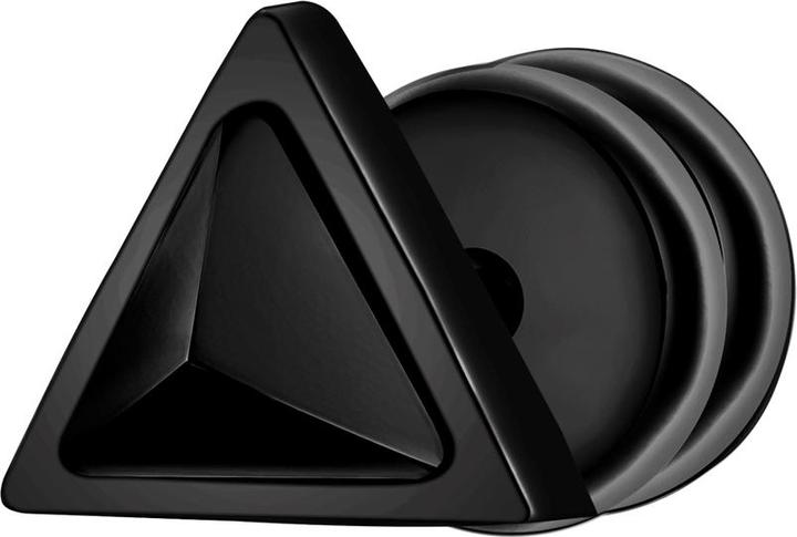 Produktbild True Rebels Herren Ohrstecker Dreieck - 36768 (Edelstahl)