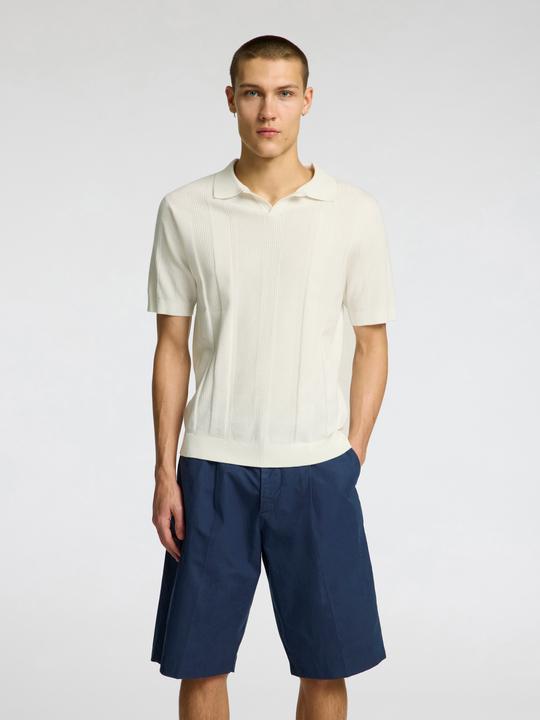 Image du produit Selected Homme Kurzarm Polohemd aus Strick (S)