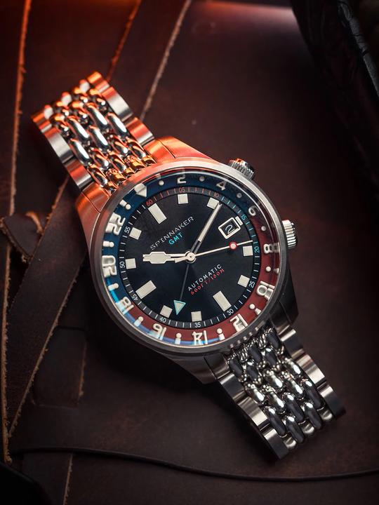 Actual product image Spinnaker SP-5121-55 Bradner GMT (Analogue wristwatch)