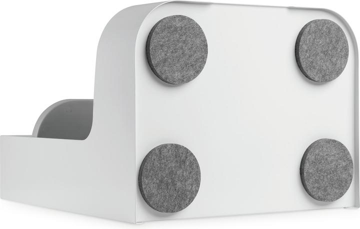 Immagine prodotto Assmann Digitus Schreibtisch Unterbau-Ablage / Taschen-Fach, Kunststoff, Stahl, Weiss, 5 kg, 330 mm, 255 mm