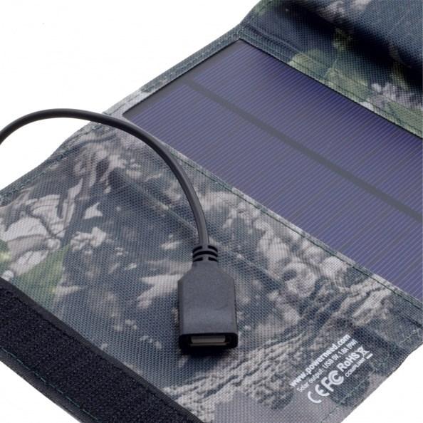 Image du produit Sunen PowerNeed Solar Charger 9W, camouflage (9 W)