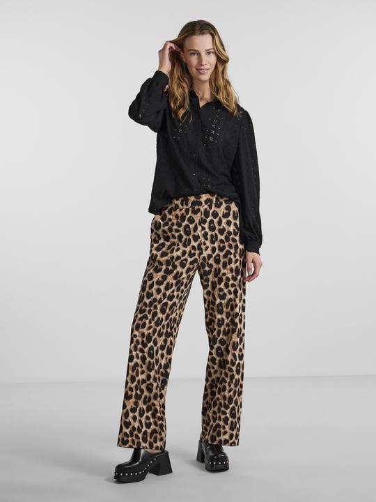 Image du produit Pieces Pantalon imprimé léopard (S)