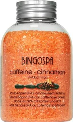 Produktbild BingoSpa Anti-Cellulite Badesalz mit Koffein und Zimt 600g (Badesalz)