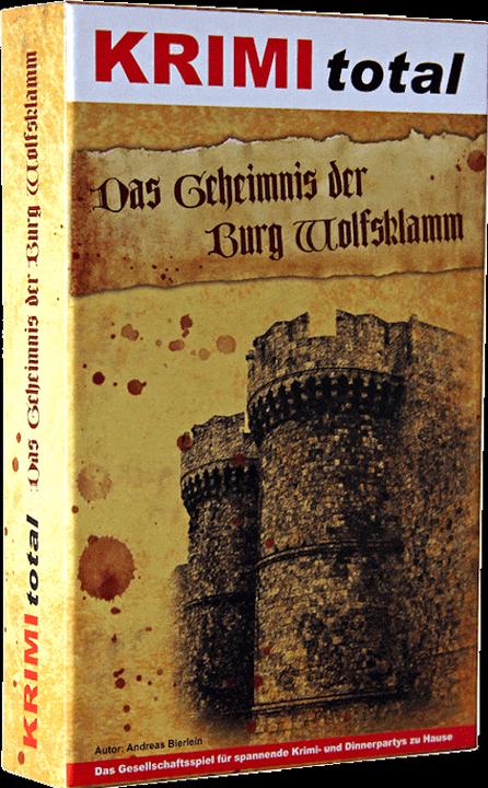 Actual product image Krimi Total The secret of Wolfsklamm Castle