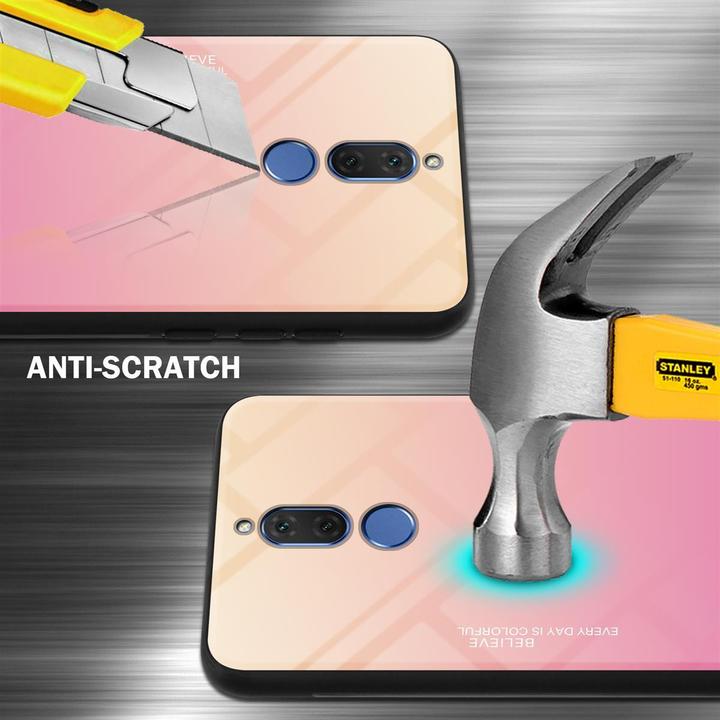 Actual product image Cadorabo TPU 2 colors glass cover (Mate 10 Lite)