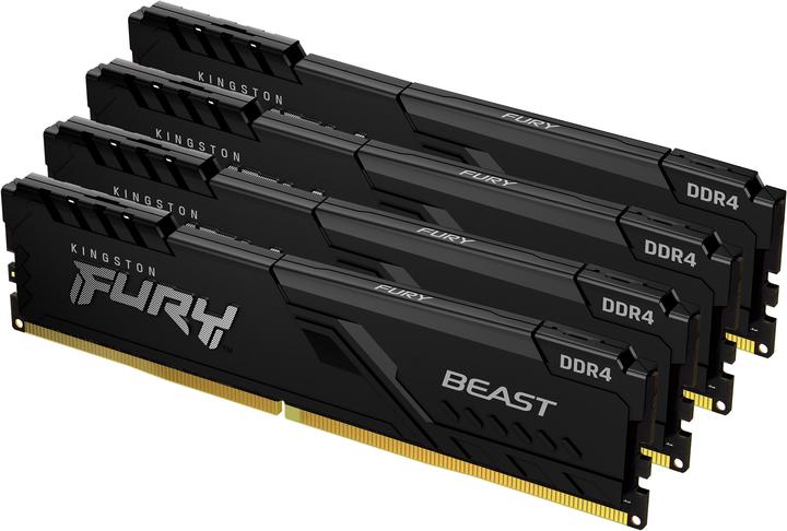 Image du produit Kingston FURY Beast (4 x 16GB, 3600 MHz, RAM DDR4, DIMM)