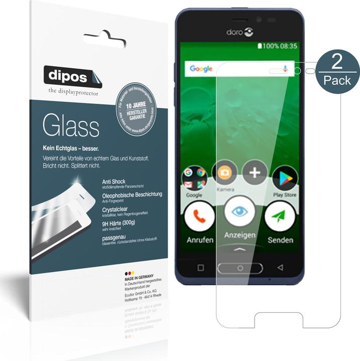 Actual product image Dipos Screen Protector Anti-Shock (1 Piece, Doro 8035)