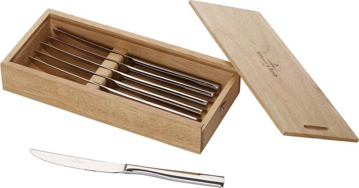 Actual product image Villeroy & Boch Pizza & Steak Knife Set 6pcs Piedmont (6 Piece, Knife)