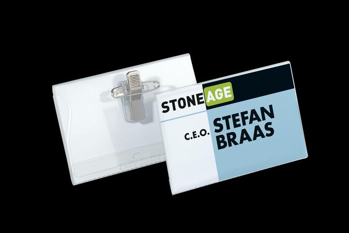 Immagine prodotto Durable Etichetta portanome con clip 90x54 mm