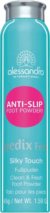 Actual product image Alessandro Pedix Feet Silky Touch (Foot deodorant & powder, 45 ml)