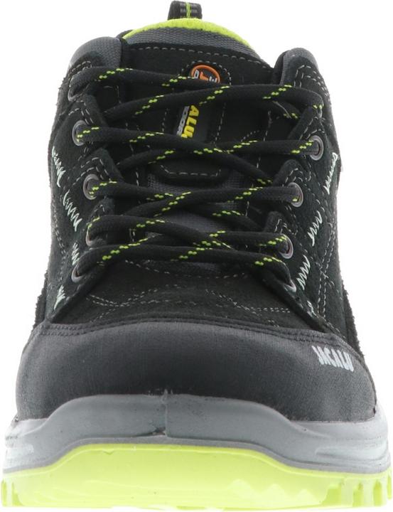 Actual product image Jacalu Ladies Men's Trekking Shoes Hiking Boots Mountain Shoes Outdoor Black/Green (39)