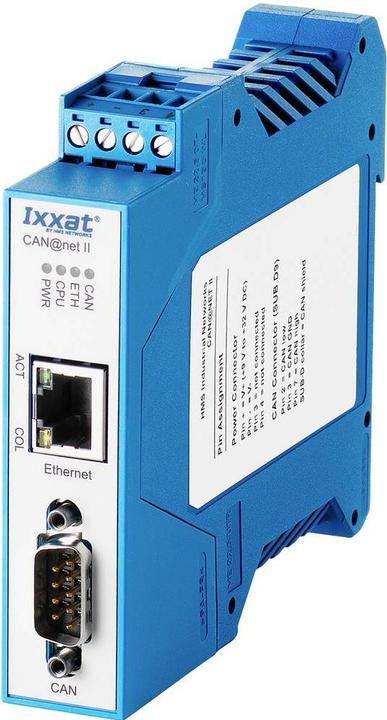 Actual product image HMS 1.01.0086.10200 Convertitore CAN Bus Ethernet 12 V/DC 24 V/DC - CE - CSA
