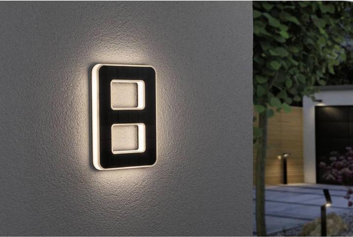 Actual product image Paulmann Solar house number (20 lm, IP44)