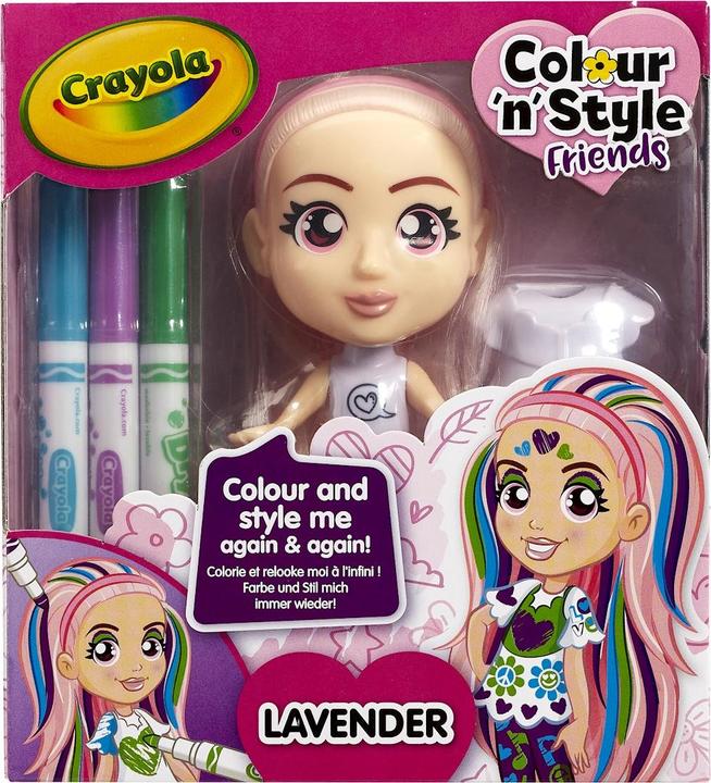 Immagine prodotto Crayola Bambole di colore e stile ass