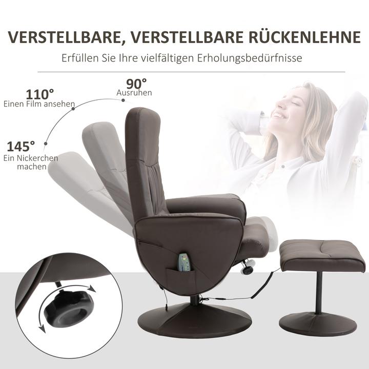 Image du produit Homcom Chaise de massage
