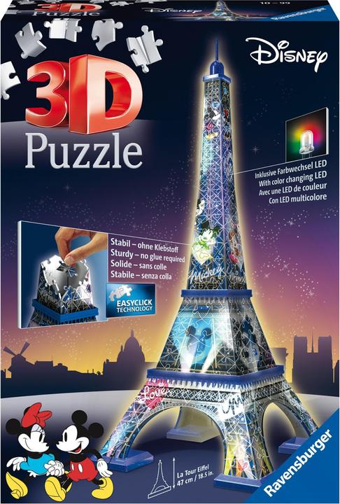 Actual product image Pegasus Ravensburger 12520 Puzzle 3D Puzzle 216 piece(s) city (216 pieces)