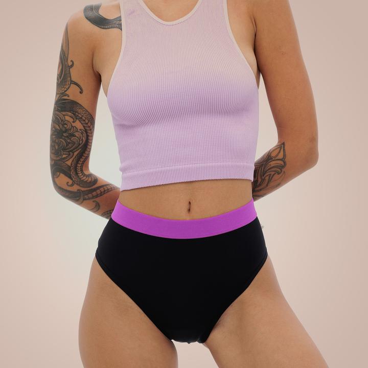 Image du produit Weekiss Sport High Waist Pink Sous-vêtements périodiques (XXL)