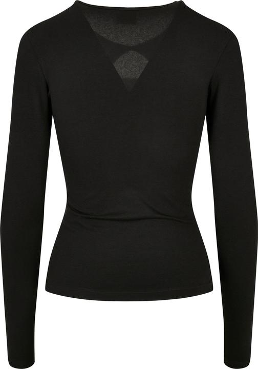 Image du produit Urban Classics Ladies Organic Keyhole Longsleeve - 16786 (S, M)