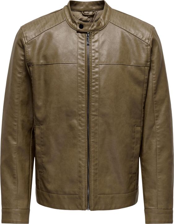 Only & Sons Onsmike Pu Racer Jacket Otw Noos (XS)