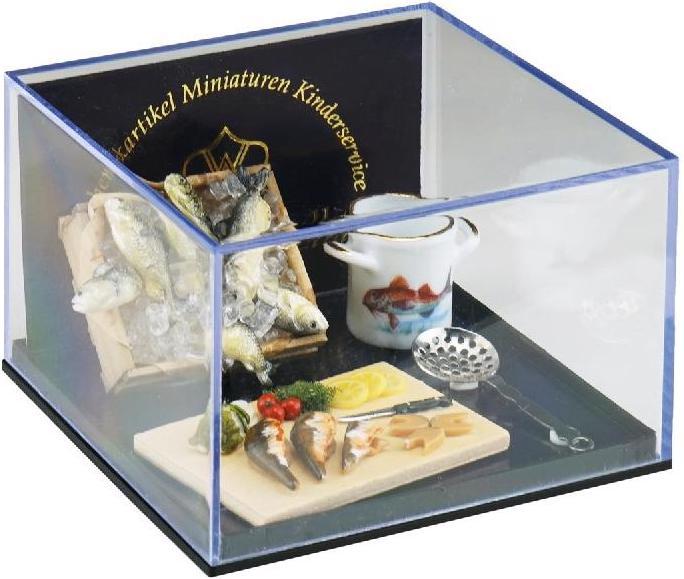 Produktbild Reutter 001.487/7 - Fischsuppe Bouillabaisse, Miniatur im Massstab 1:12 (8 x 8 x 5.5 cm)