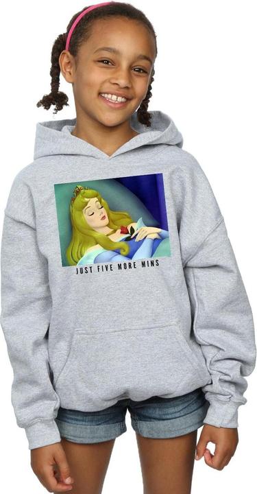 Actual product image Disney Princess Girls Sleeping Beauty Five More Minutes Hoodie (128)
