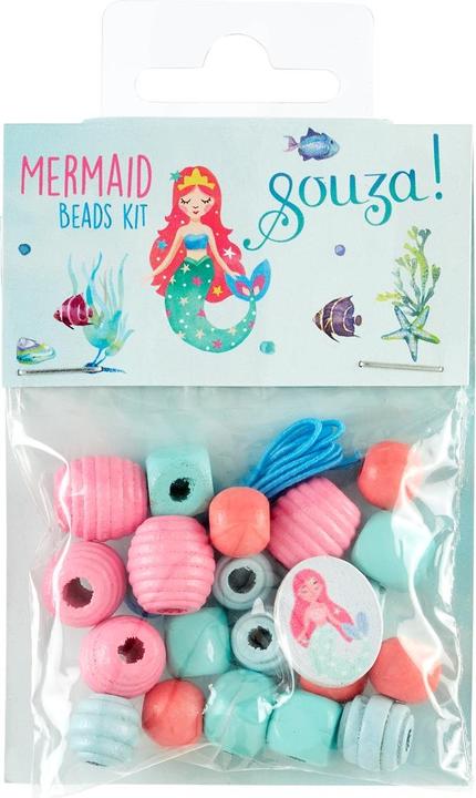 Image du produit Souza Set cadeau DIY perles en bois sirène (MQ6)