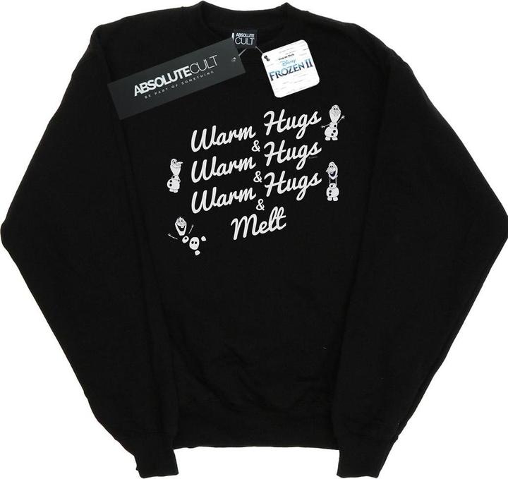 Actual product image Disney Boys Frozen 2 Olaf Warm Hugs And Melt Sweatshirt (128)
