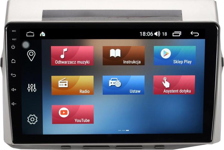 Actual product image No Name RADIO GPS NAVIGATION TOYOTA COROLLA VERSO 2004-2009 (9")