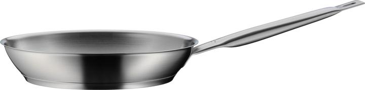 Produktbild WMF Edelstahlpfanne Bratpfanne 24cm Pfanne Gourmet Plus Induktion unbeschichtet (24 cm, Bratpfanne, Edelstahl)