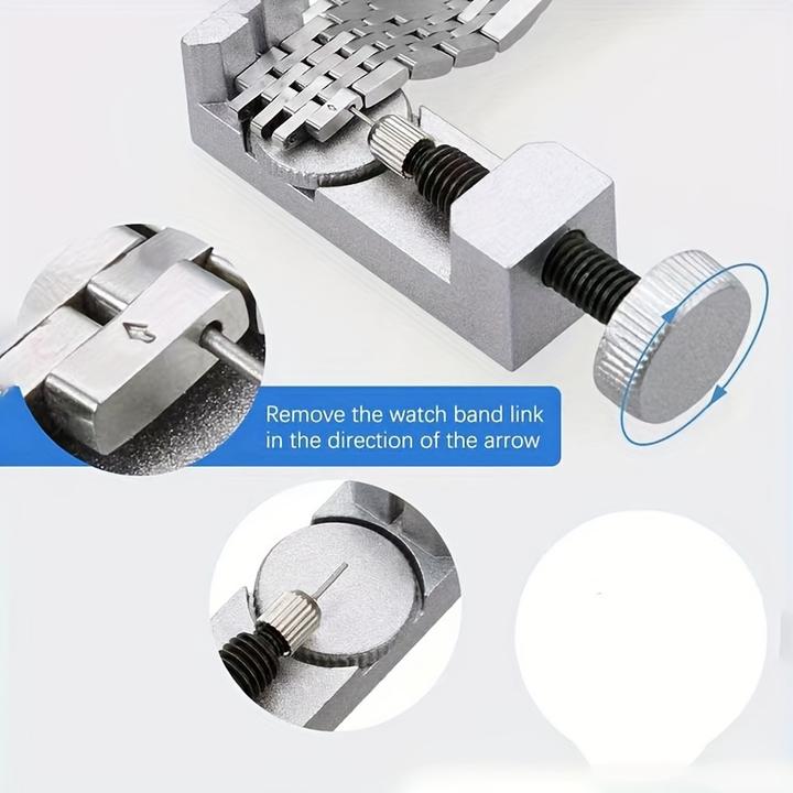 Produktbild PhoneLook Uhren Einstellset mit Stiftentferner und Reparaturwerkzeugen für Metallarmbänder