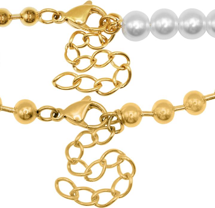 Actual product image Heideman Set Sara gold coloured (100% stainless steel)