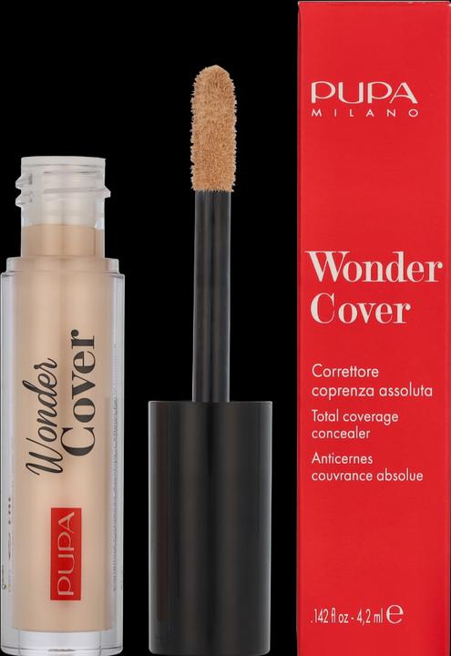 Actual product image Pupa Milano Wonder Cover 001 Porcelain 4.2ml (001 Porcelain)
